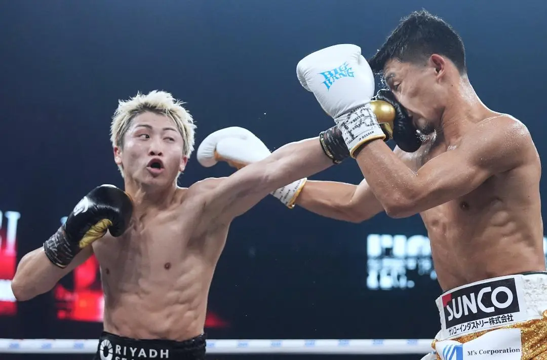 Naoya Inoue lands straight left on Junto Nakatani