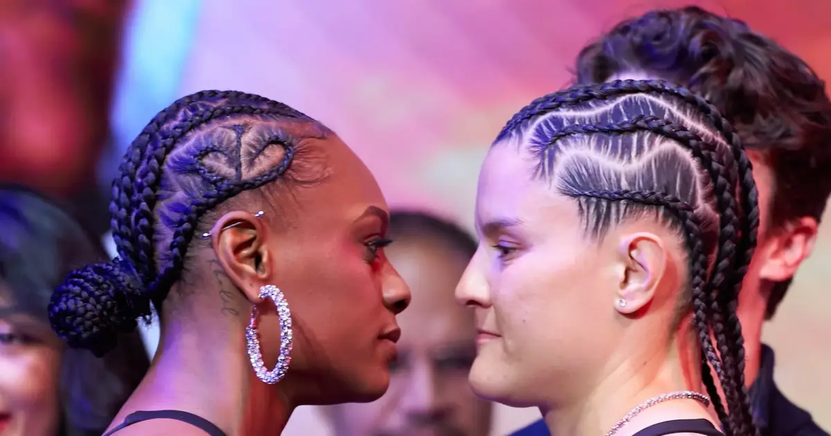 Oshae Jones and Elia Carranza face off