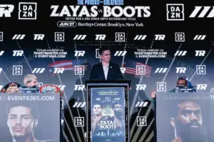 Xander Zayas vs Jaron 'Boots' Ennis: Xander Zayas and Jaron Ennis at their press conference