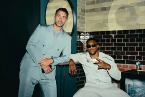 Anthony Joshua and Eddie Hearn Promo Shoot