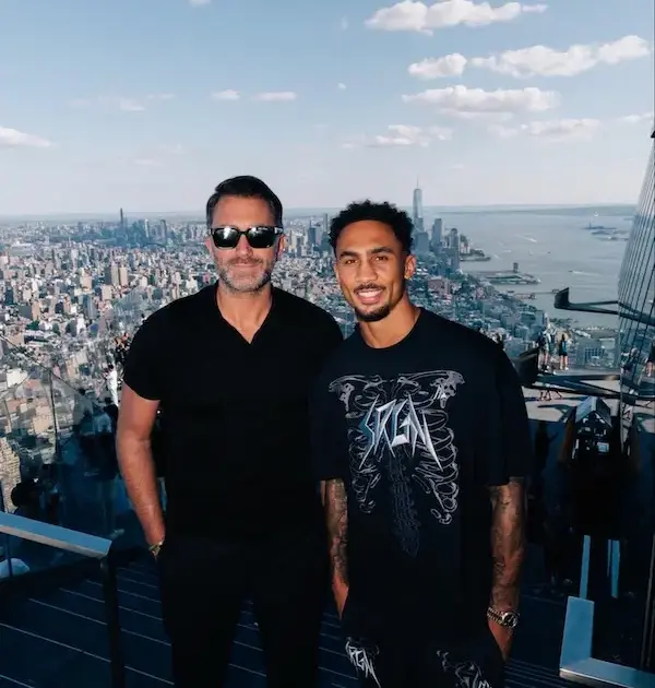 Richard Rivera: Eddie Hearn with Ben Whittaker in New York City