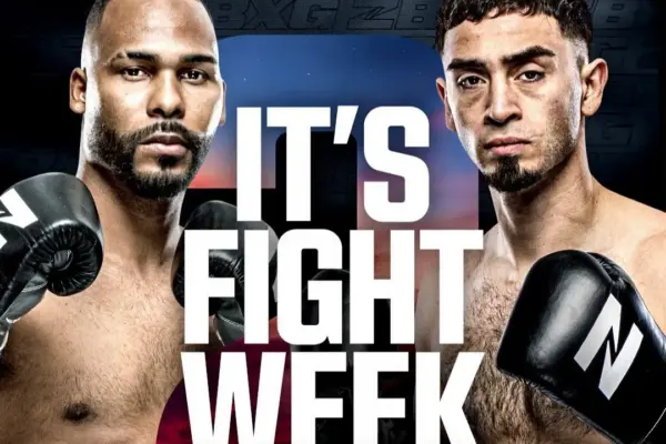 Edwin De Los Santos vs. José Valenzuela 2 fight poster