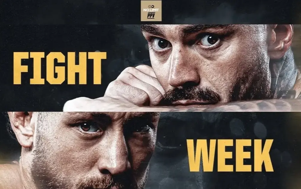Lewis Crocker vs. Liam Paro fight poster