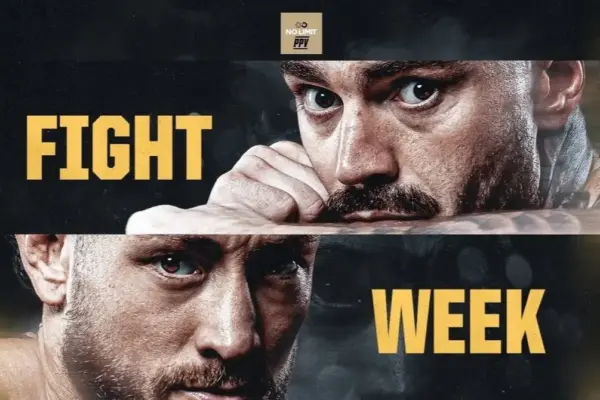 Lewis Crocker vs. Liam Paro fight poster