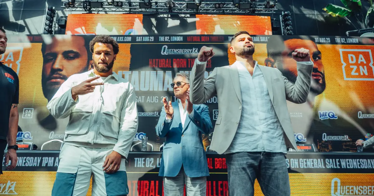 Moses Itauma vs Filip Hrgovic at launch press conference ahead of August 29 fight