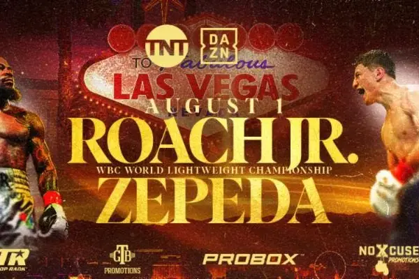 Lamont Roach Jr vs William Zepeda confirmed fight poster