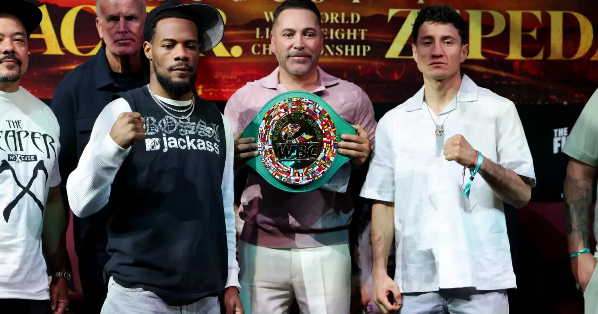 Lamont Roach Jr. and William Zepeda face the cameras