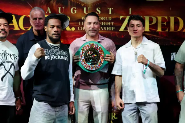 Lamont Roach Jr. and William Zepeda face the cameras