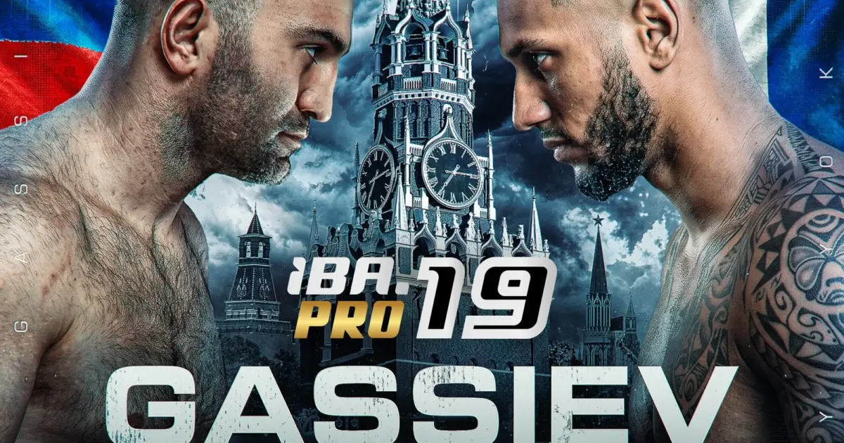 Fight poster for Murat Gassiev vs. Tony Yoka