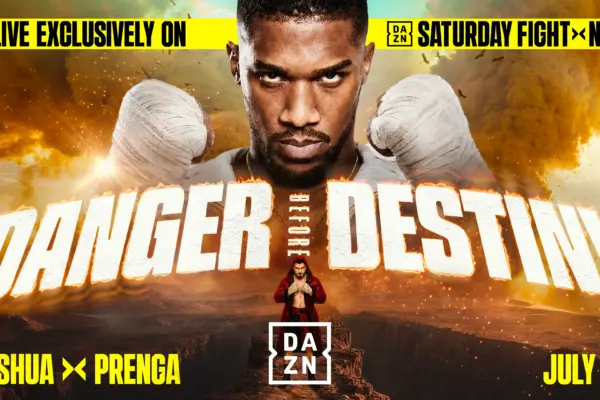Poster for Anthony Joshua vs. Kristian Prenga