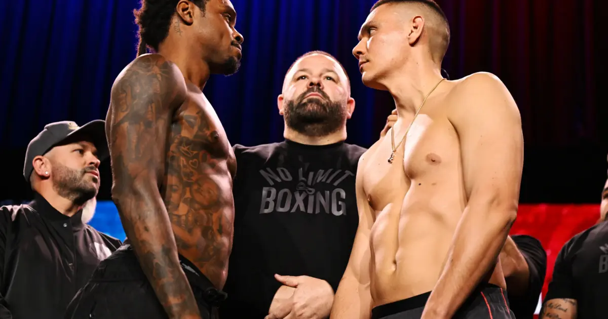 Tim Tszyu and Errol Spence Jr. face off