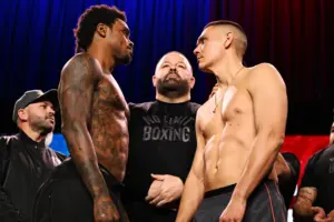 Tim Tszyu and Errol Spence Jr. face off