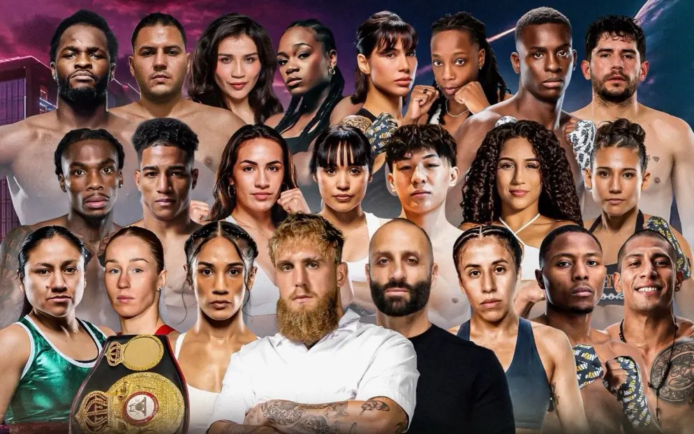 Portraits of all fighters on the Amanda Serrano vs. Lucrecia Manzur fight card