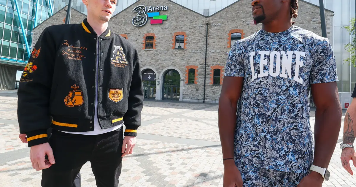 Aaron McKenna and Etinosa Oliha face off