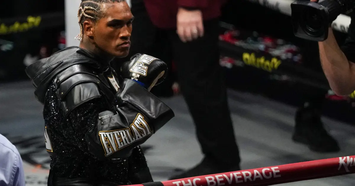Conor Benn pre-fight before facing Ryan Garcia