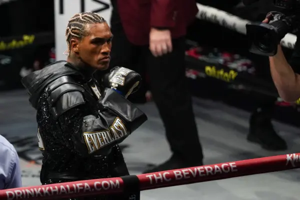 Conor Benn pre-fight before facing Ryan Garcia
