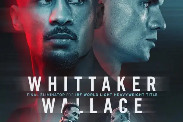 Ben Whittaker vs Conor Wallace Matchroom Boxing fight poster