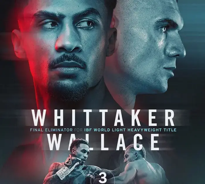 Ben Whittaker vs Conor Wallace Matchroom Boxing fight poster