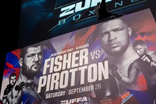Johnny Fisher vs Michael Pirotton presser setting