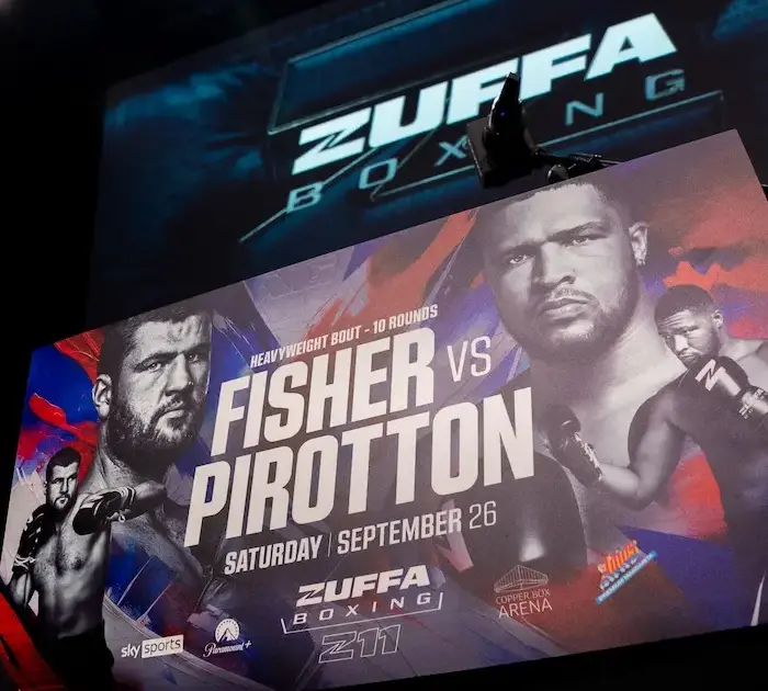Johnny Fisher vs Michael Pirotton presser setting