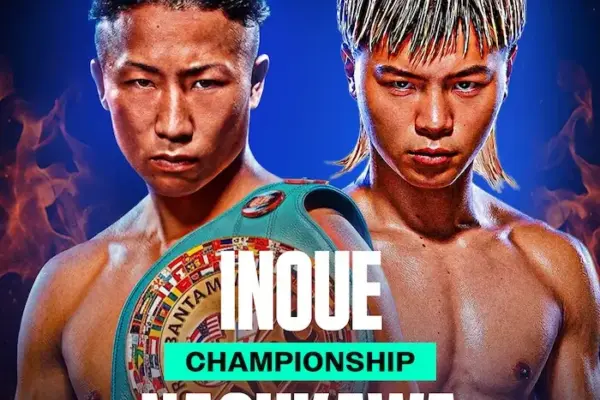 Takuma Inoue vs Tenshin Nasukawa fight poster for September 27