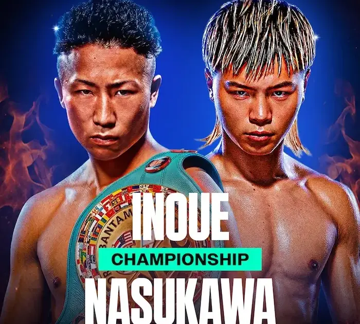 Takuma Inoue vs Tenshin Nasukawa fight poster for September 27