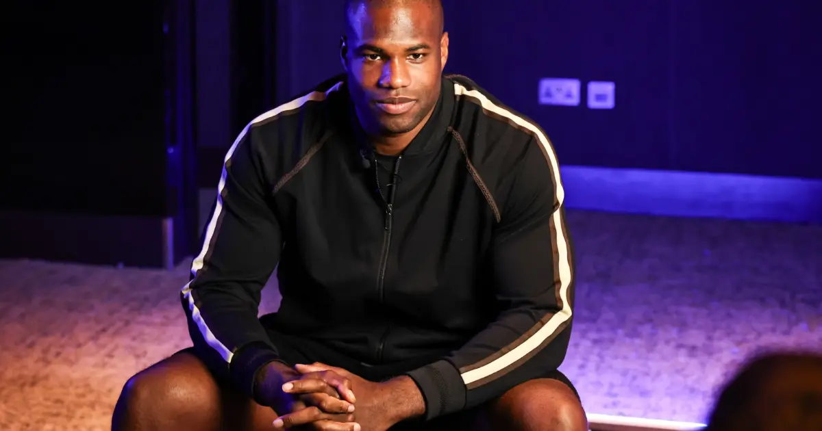 Daniel Dubois vs Fabio Wardley: Daniel Dubois at media day for Fabio Wardley rematch