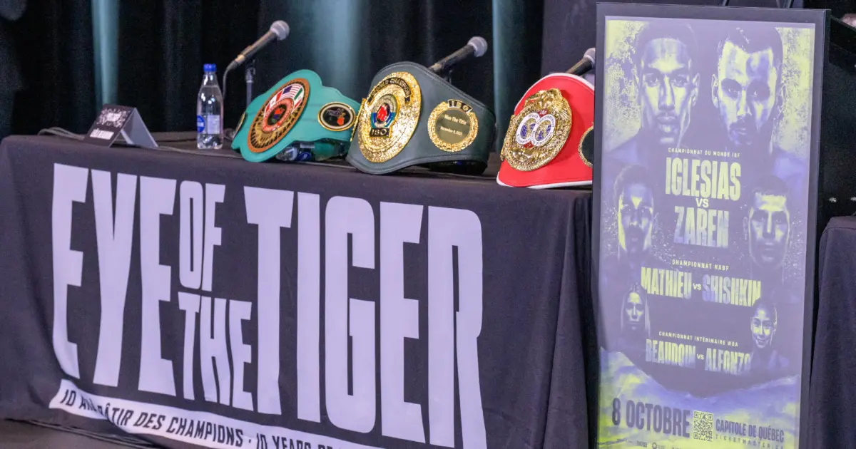 Osleys Iglesias vs. Oliver Zaren press conference venue